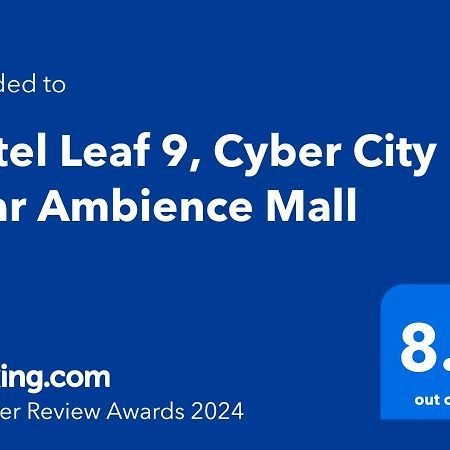 Hotel Leaf 9, Cyber City Near Ambience Mall Gurgaon Luaran gambar