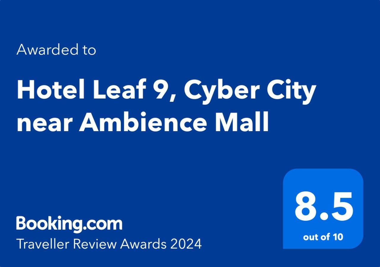 Hotel Leaf 9, Cyber City Near Ambience Mall Gurgaon Luaran gambar